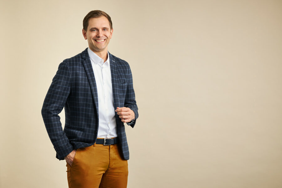 Gründerportrait eines Start-ups für die Unternehmenskommunikation