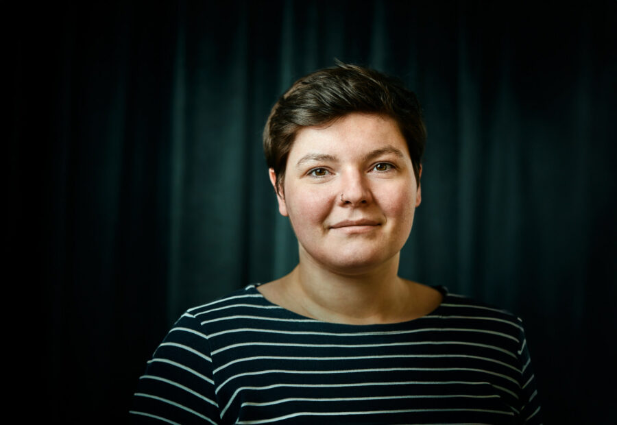 Authentisches Branding-Portrait eines Freelancers für Social Media